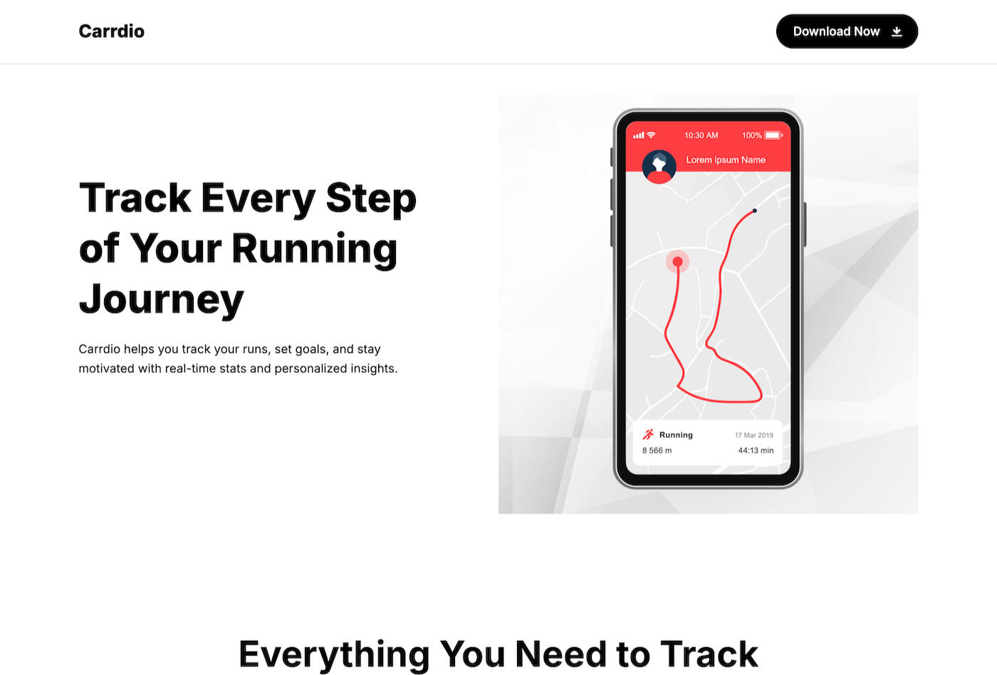 Carrdio Life Coaching Carrd template