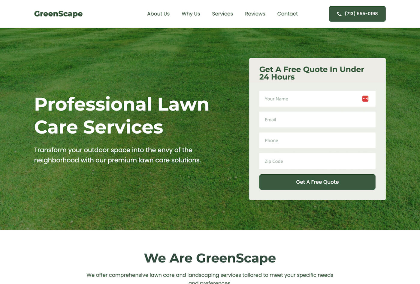 Life Coaching Carrd template