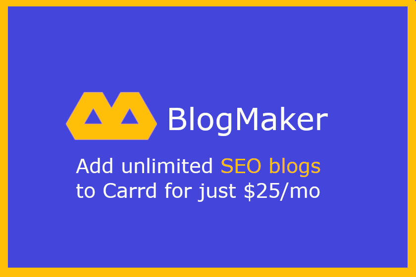 BlogMaker Banner